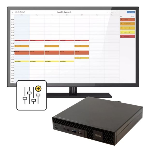 AXIS C7050 Mk III Audio Manager